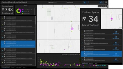 Management and Monitoring of Permits in ArcGIS Dashboards